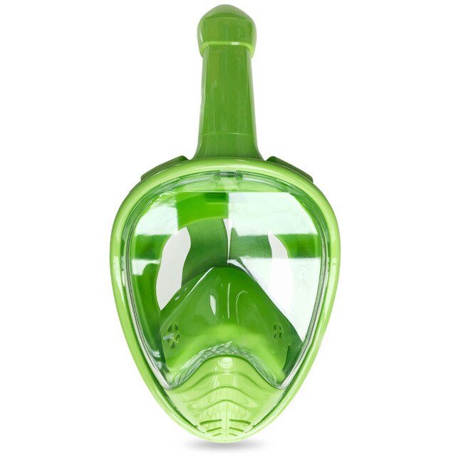 Kids Full Face Snorkeling Mask with Panoramic Anti-Fog Diving View