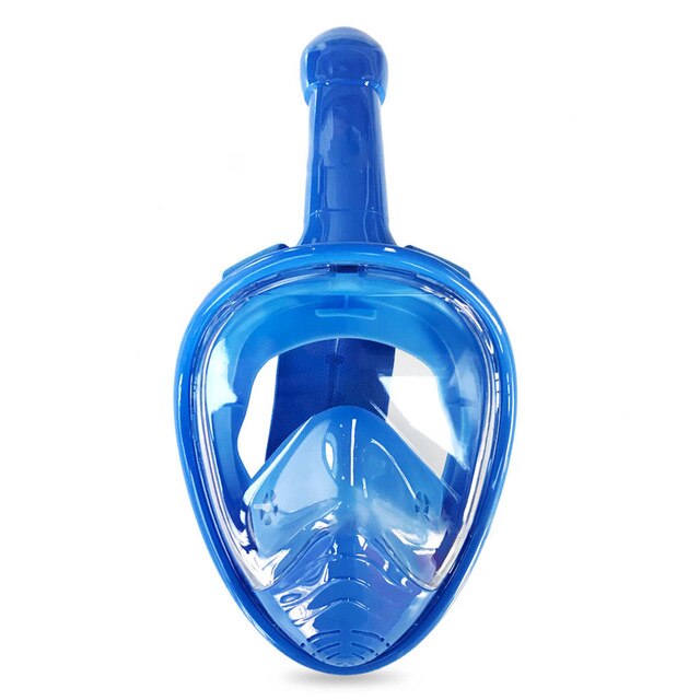 Kids Full Face Snorkeling Mask with Panoramic Anti-Fog Diving View