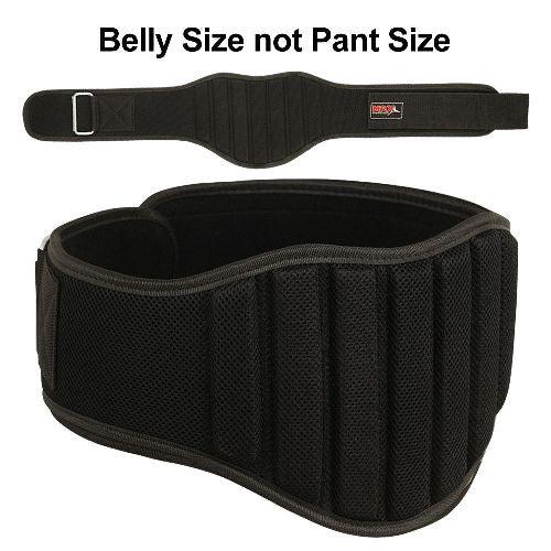 Weight Lifting Belt with Lumbar Back Support for Gym Workouts