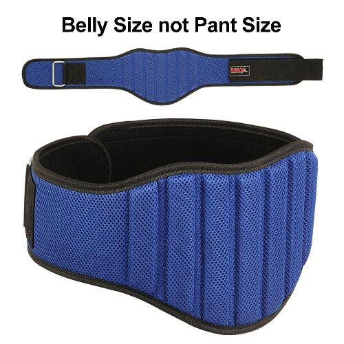 Weight Lifting Belt with Lumbar Back Support for Gym Workouts
