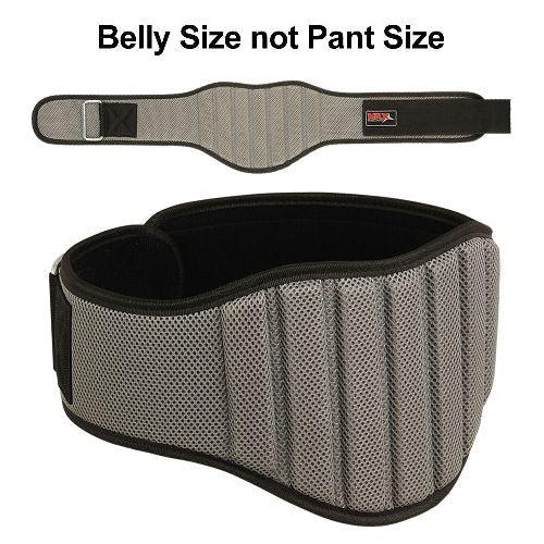 Weight Lifting Belt with Lumbar Back Support for Gym Workouts