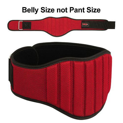 Weight Lifting Belt with Lumbar Back Support for Gym Workouts