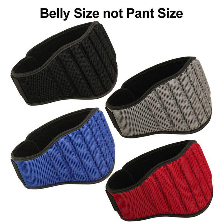 Weight Lifting Belt with Lumbar Back Support for Gym Workouts