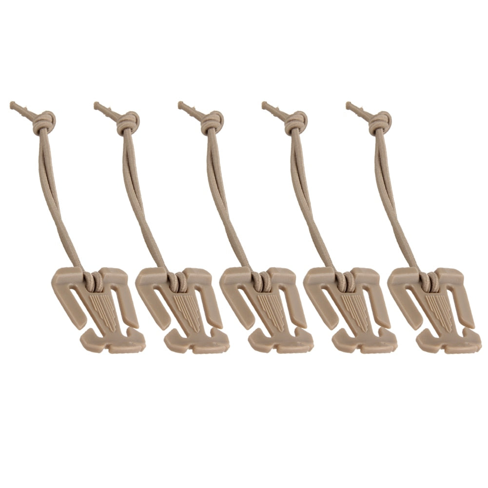 Molle Backpack Carabiner Clips for Outdoor Camping Survival Gear Attachment