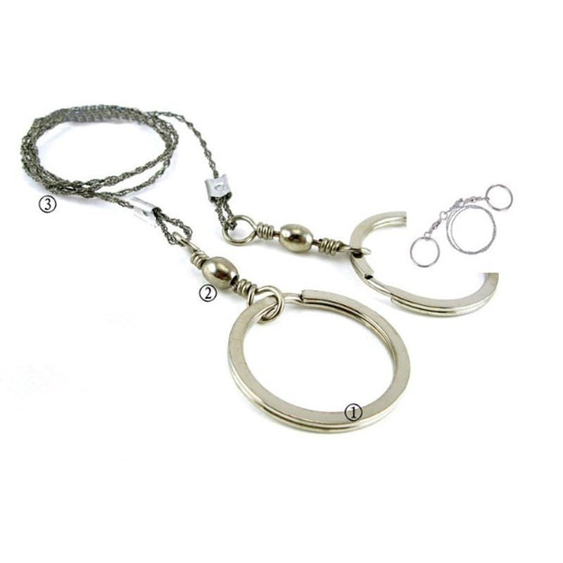 Portable Hand Chain Saw for Emergency Outdoor Camping and Survival Activities