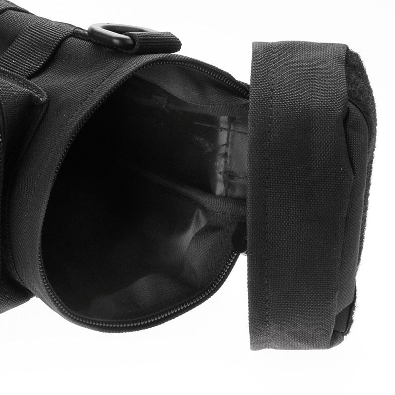 Military Tactical Water Bottle Pouch with Multifunction Camping Hiking Storage