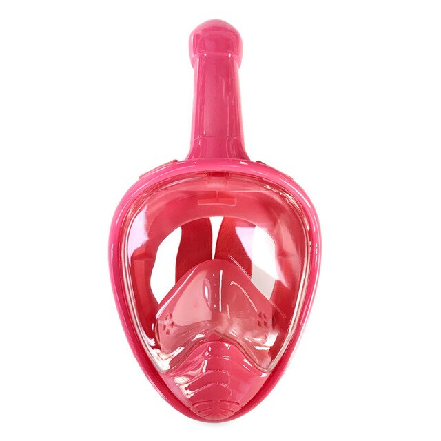 Kids Full Face Snorkeling Mask with Panoramic Anti-Fog Diving View