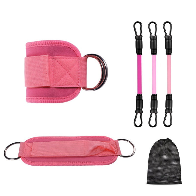 Hip Training Kick Pull Rope with Ankle Strap Fitness Resistance Equipment