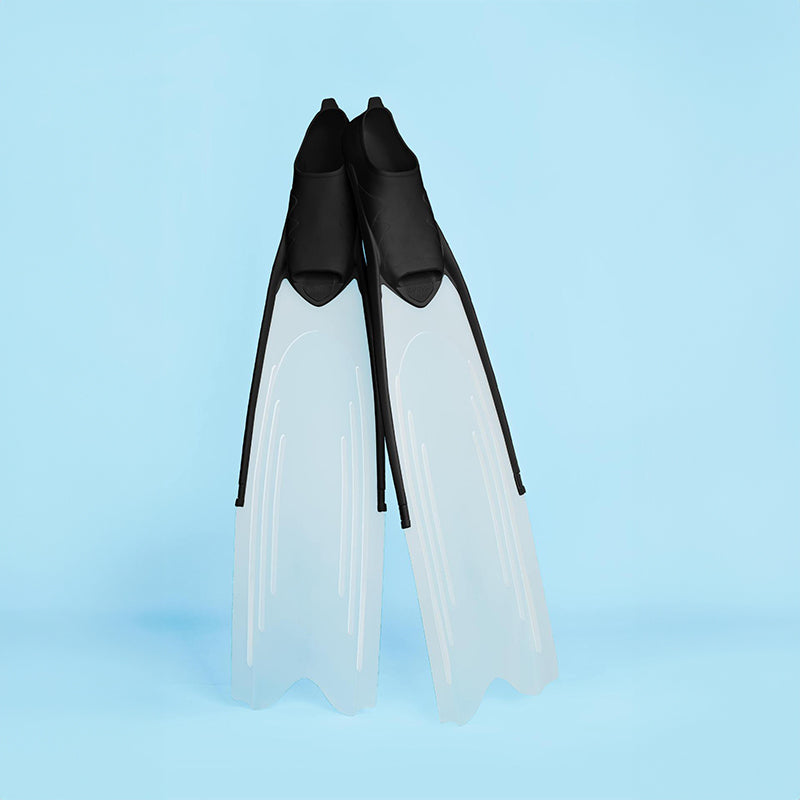 Professional Freediving Long Fins for Spearfishing Snorkeling with Anti-Skid Design