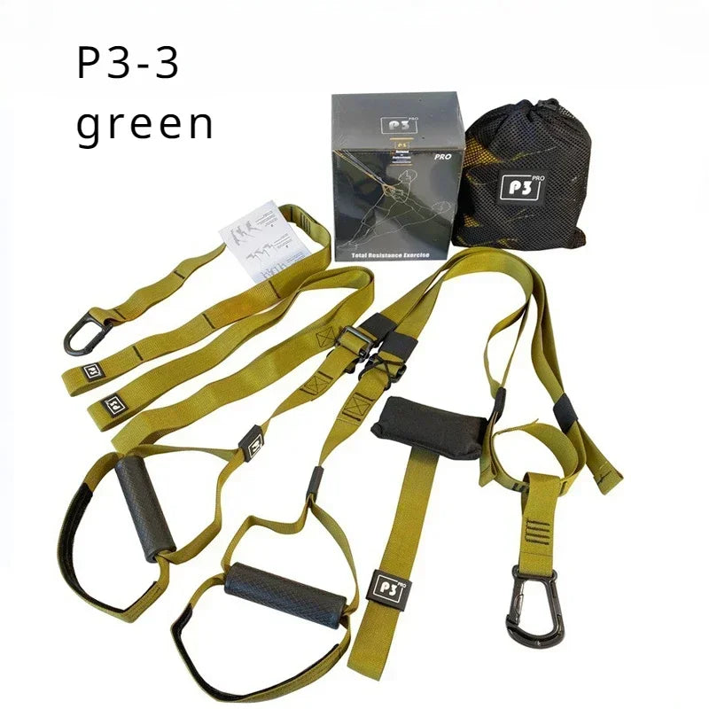 Adjustable Suspension Training Belt for Fitness Yoga and Strength Workouts