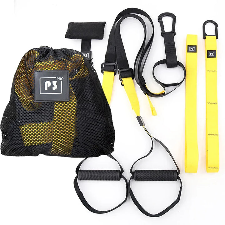Adjustable Suspension Training Belt for Fitness Yoga and Strength Workouts