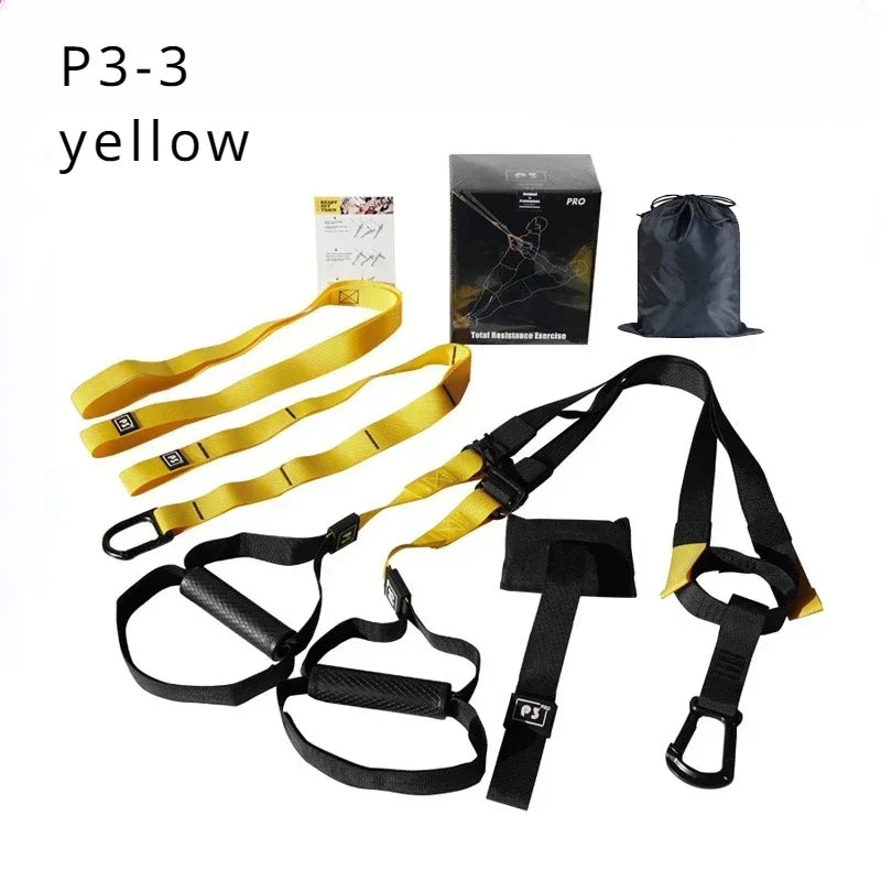 Adjustable Suspension Training Belt for Fitness Yoga and Strength Workouts