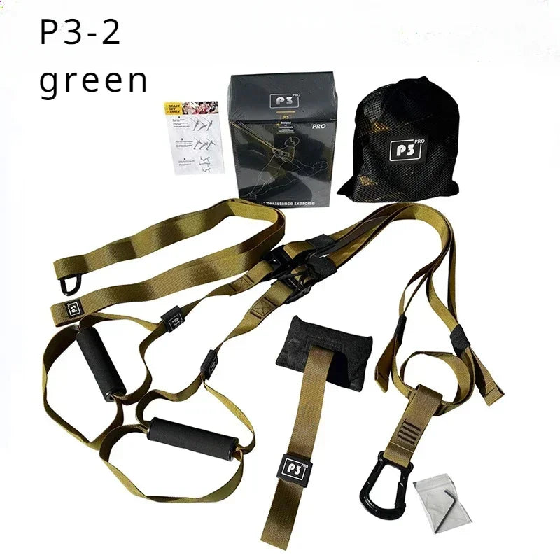 Adjustable Suspension Training Belt for Fitness Yoga and Strength Workouts