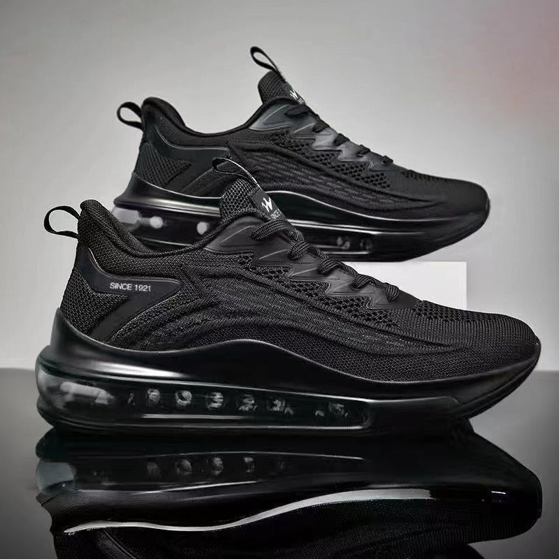 Men’s Running Shoes with Air Cushion Height Increasing Casual Sports Design
