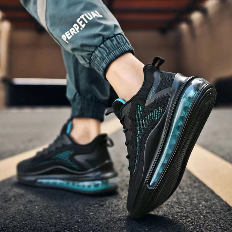 Men’s Running Shoes with Air Cushion Height Increasing Casual Sports Design