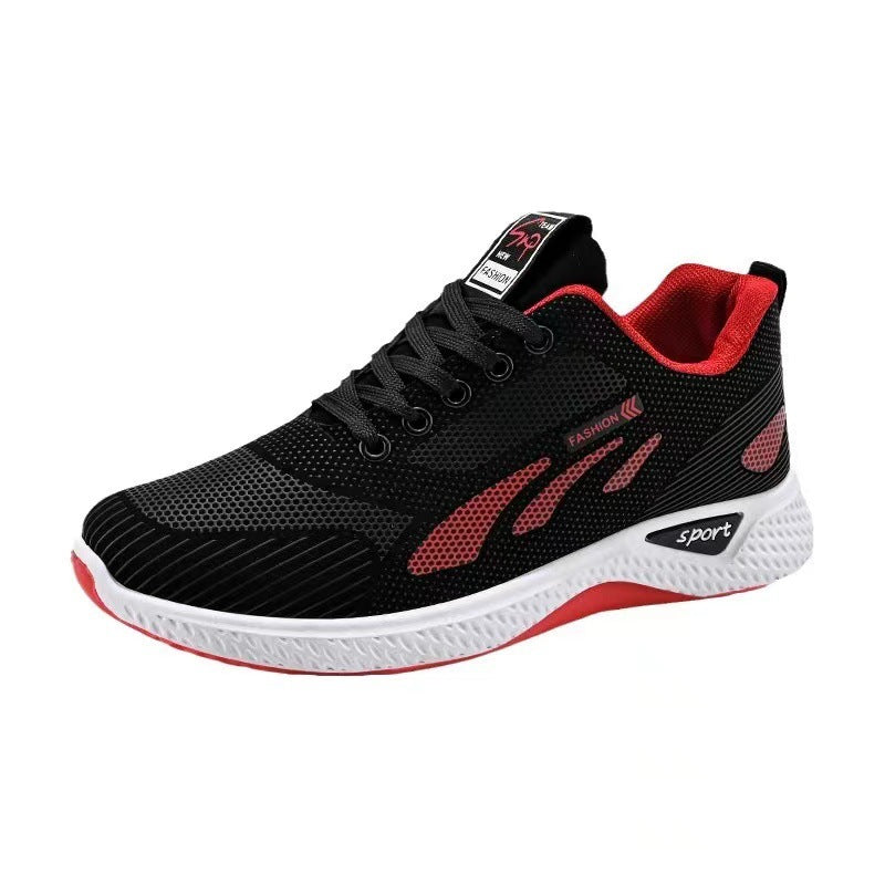 Men’s Waterproof Anti-Slip Mesh Running Shoes for Casual Sports and Comfort