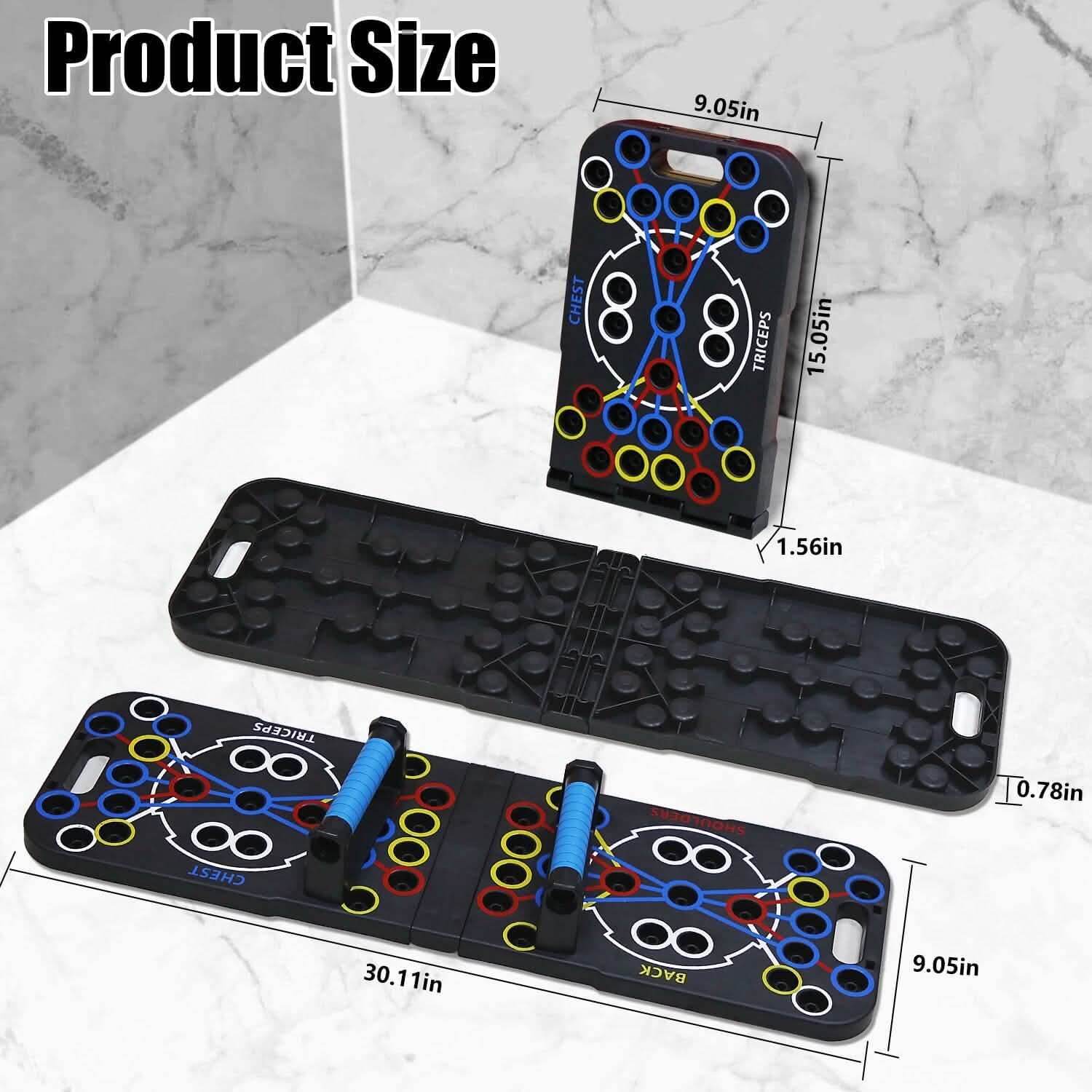 Multifunctional Push Up Board with Fitness Accessories for Strength Training